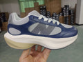 Navy and Gray N-Logo Mesh Sneakers - product image from the listing.
