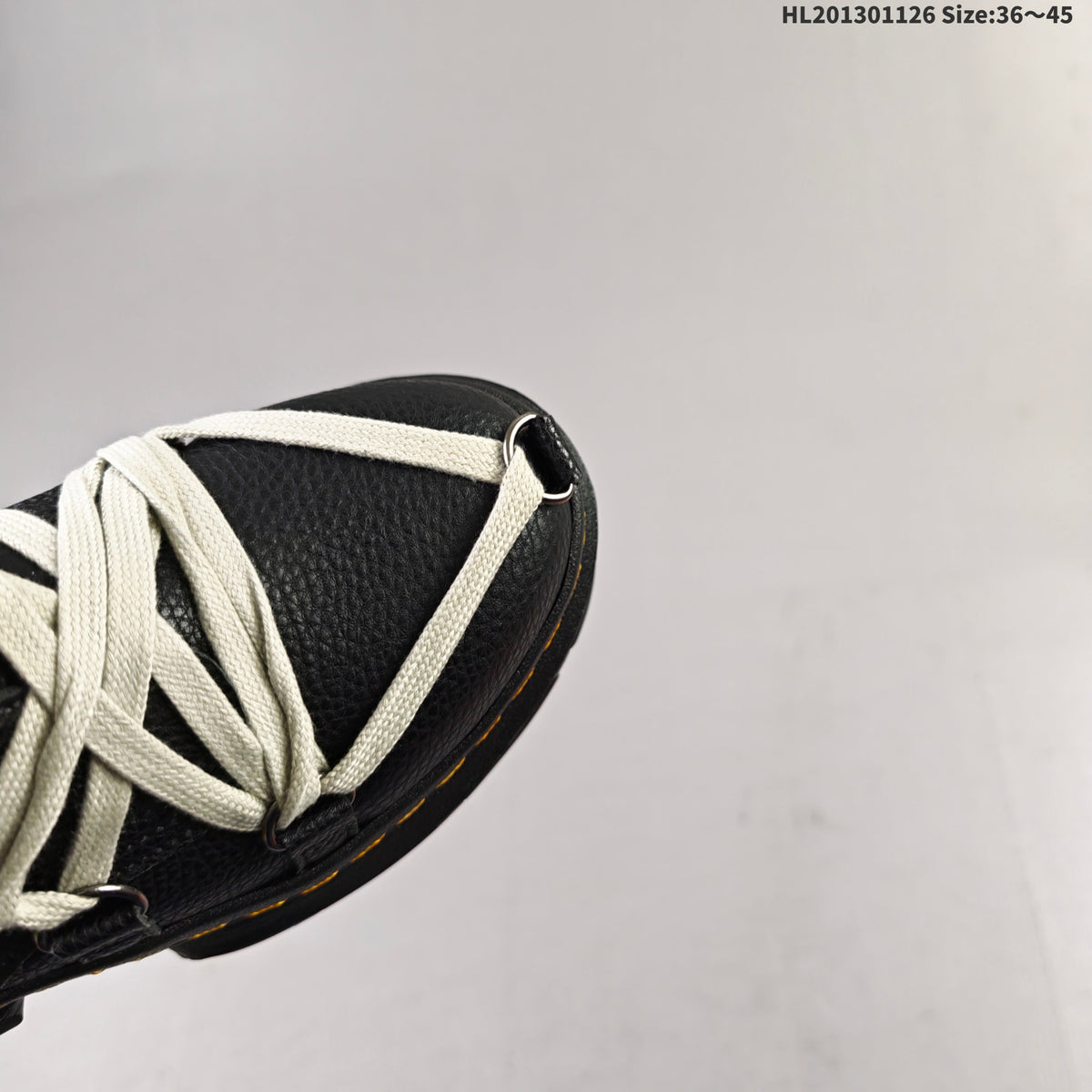 Dr. Martens 1461 Platform Lace-Up Boots, in Black - product image from the listing.