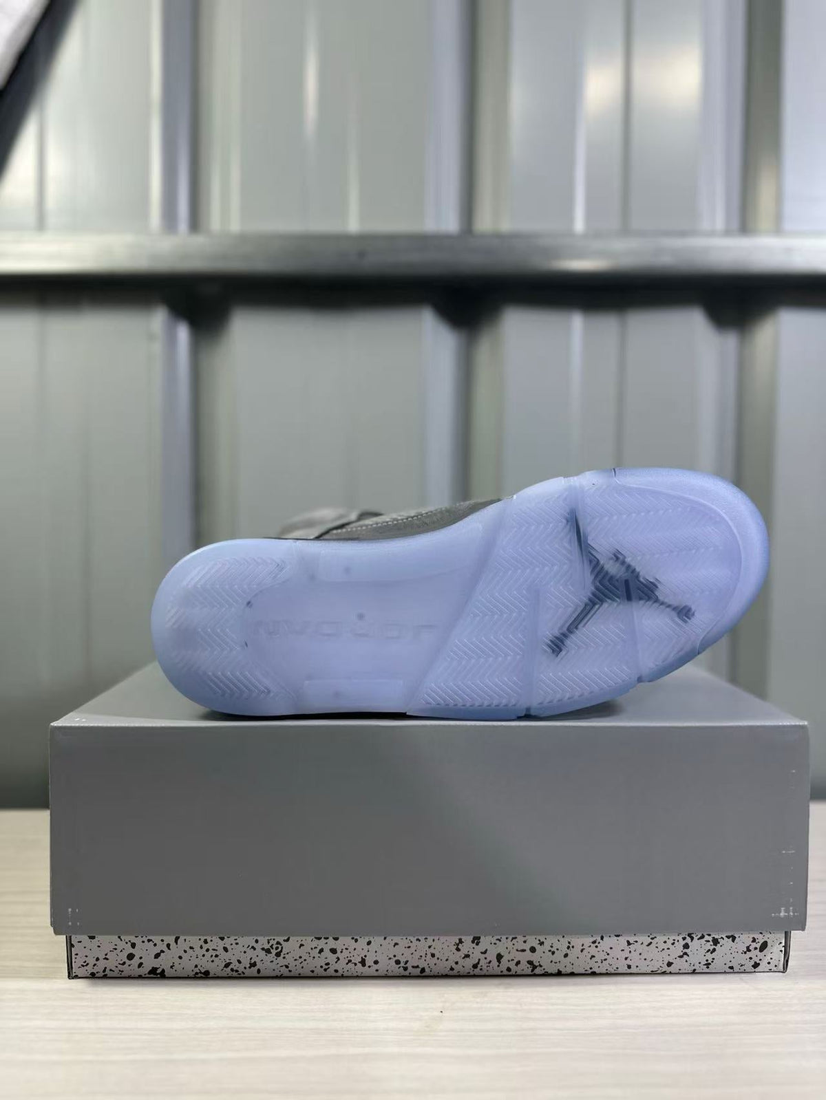 Air Jordan 5 Sneakers in Wolf Grey DD0587-002 - product image from the listing.