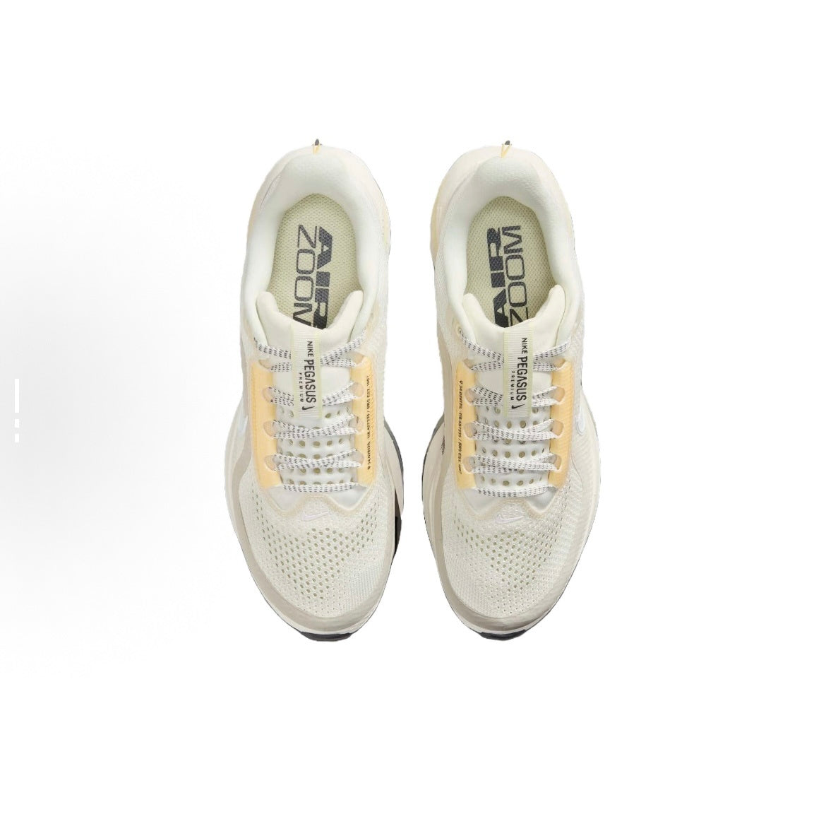 Nike Pegasus Premium Running Shoes HQ2593-104 in Beige - product image from the listing.