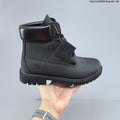 Black 6-Inch Lace-Up Boots by Timberland - product image from the listing.