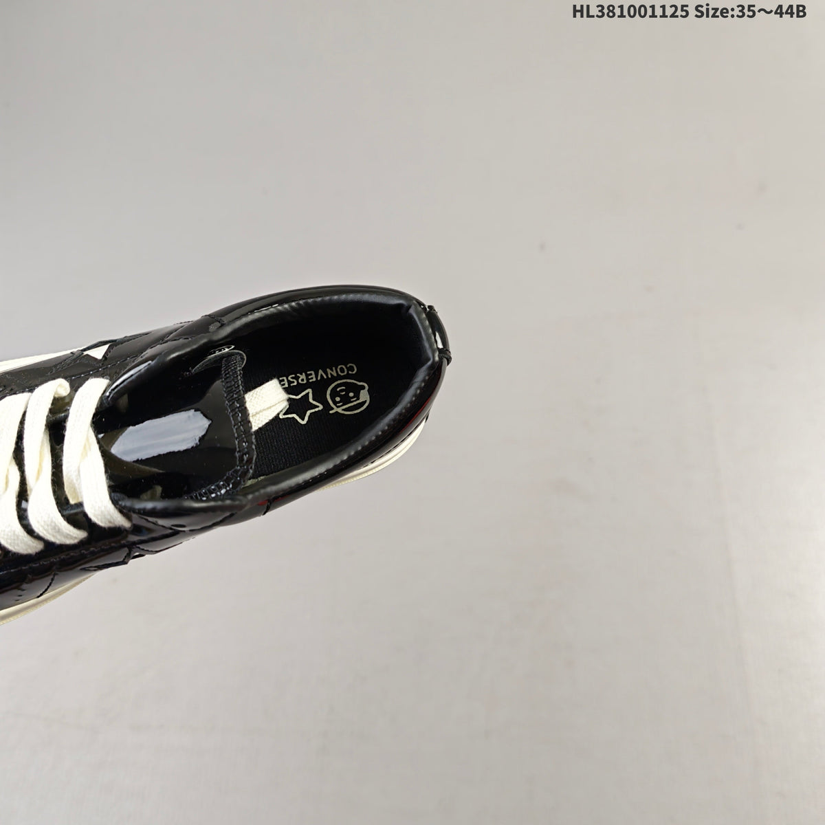 Converse 1970s Noritake Low-Cut Sneakers, Black Patent - product image from the listing.