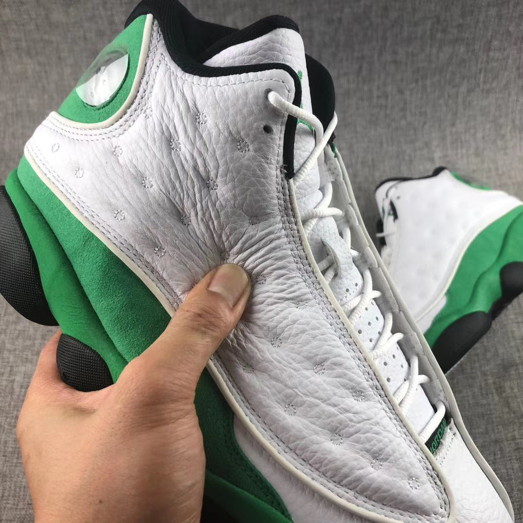 Air Jordan 13 Lucky Green White Green DB6537-113 - product image from the listing.