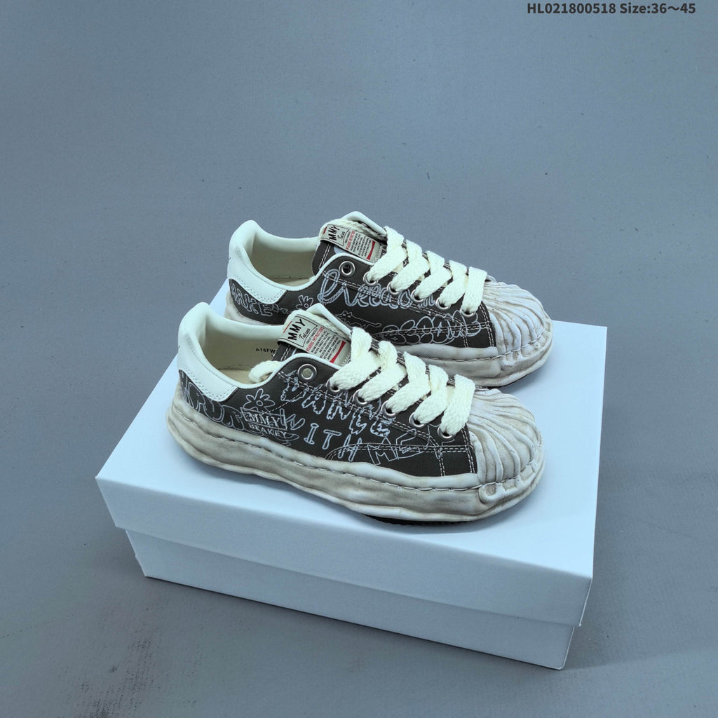 Maison Mihara Yasuhiro Blakey Low-Cut Sneakers, Graphic Print - product image from the listing.
