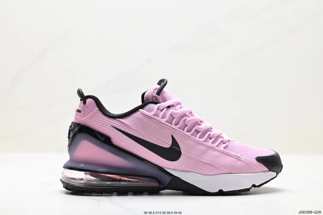 Nike Air Max 720 Sneakers in Black and Pink - product image from the listing.