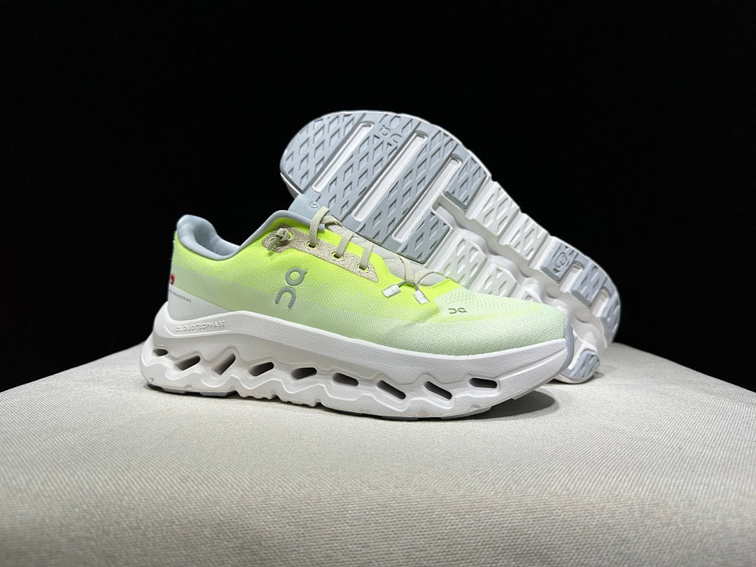 Lime and Ivory On Cloudtilt Sneakers - product image from the listing.