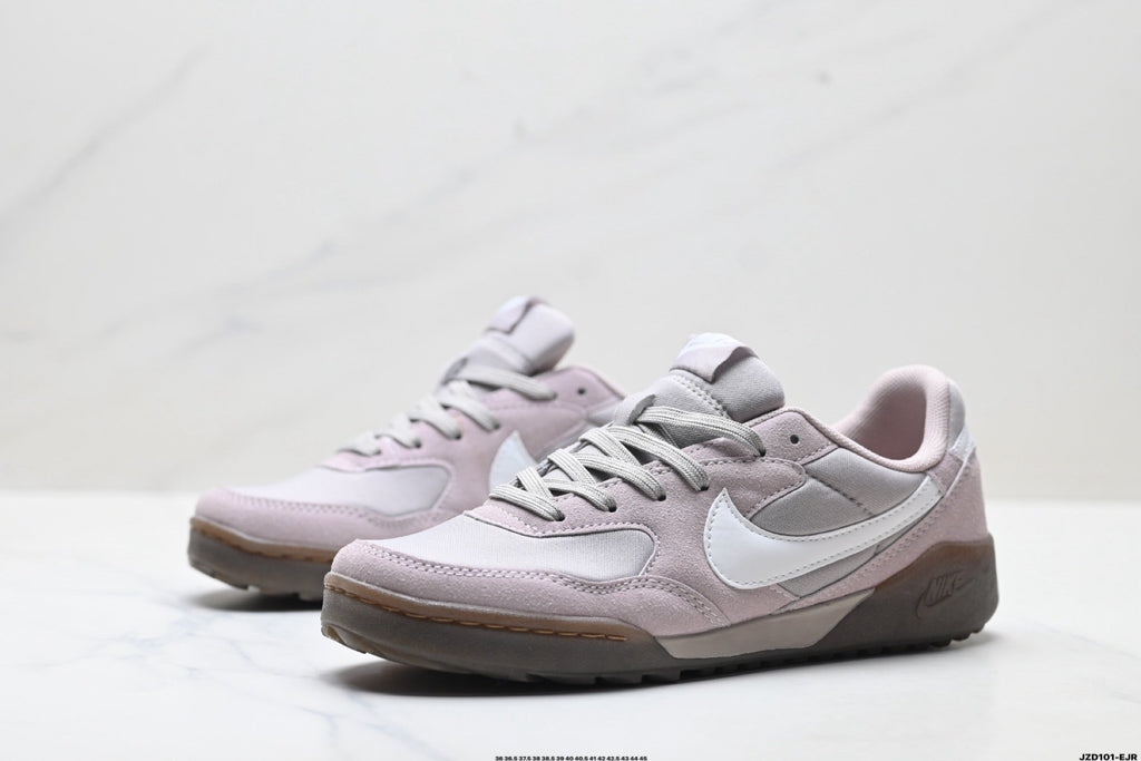 Light Gray and Pink Nike Terra Manta Sneakers - product image from the listing.