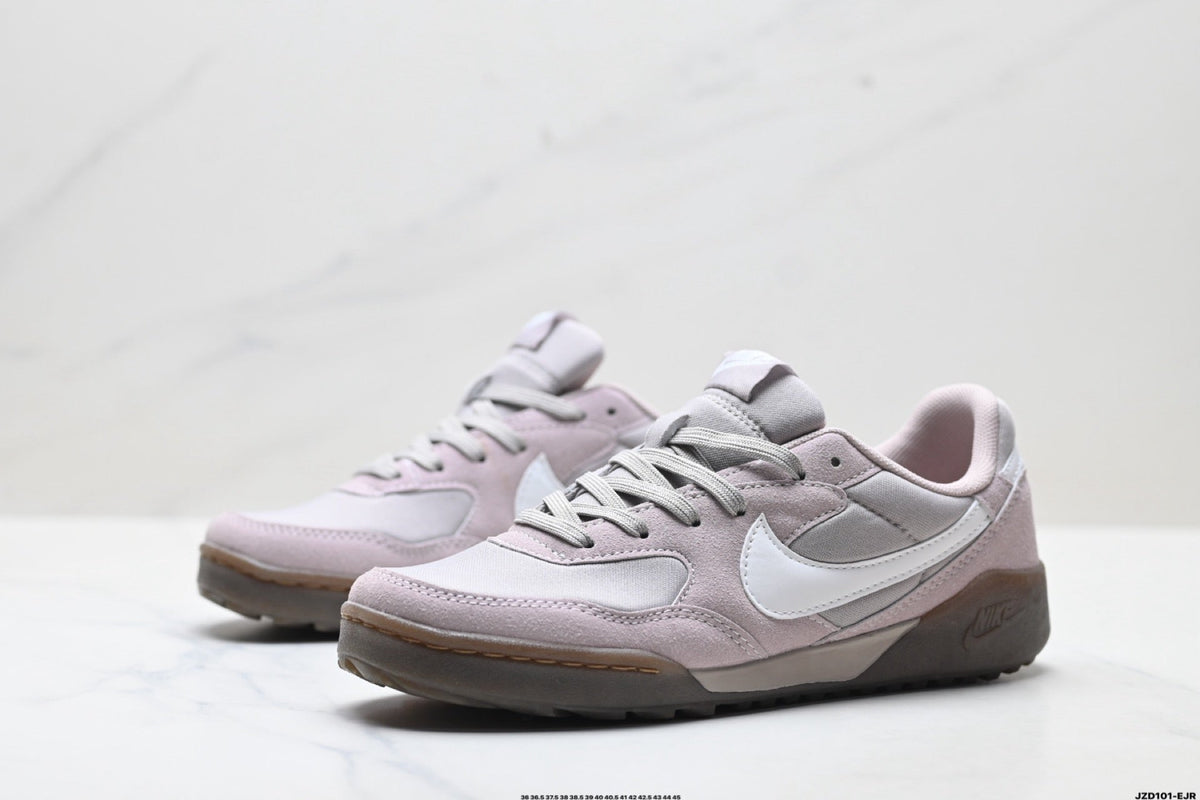 Light Gray and Pink Nike Terra Manta Sneakers - product image from the listing.