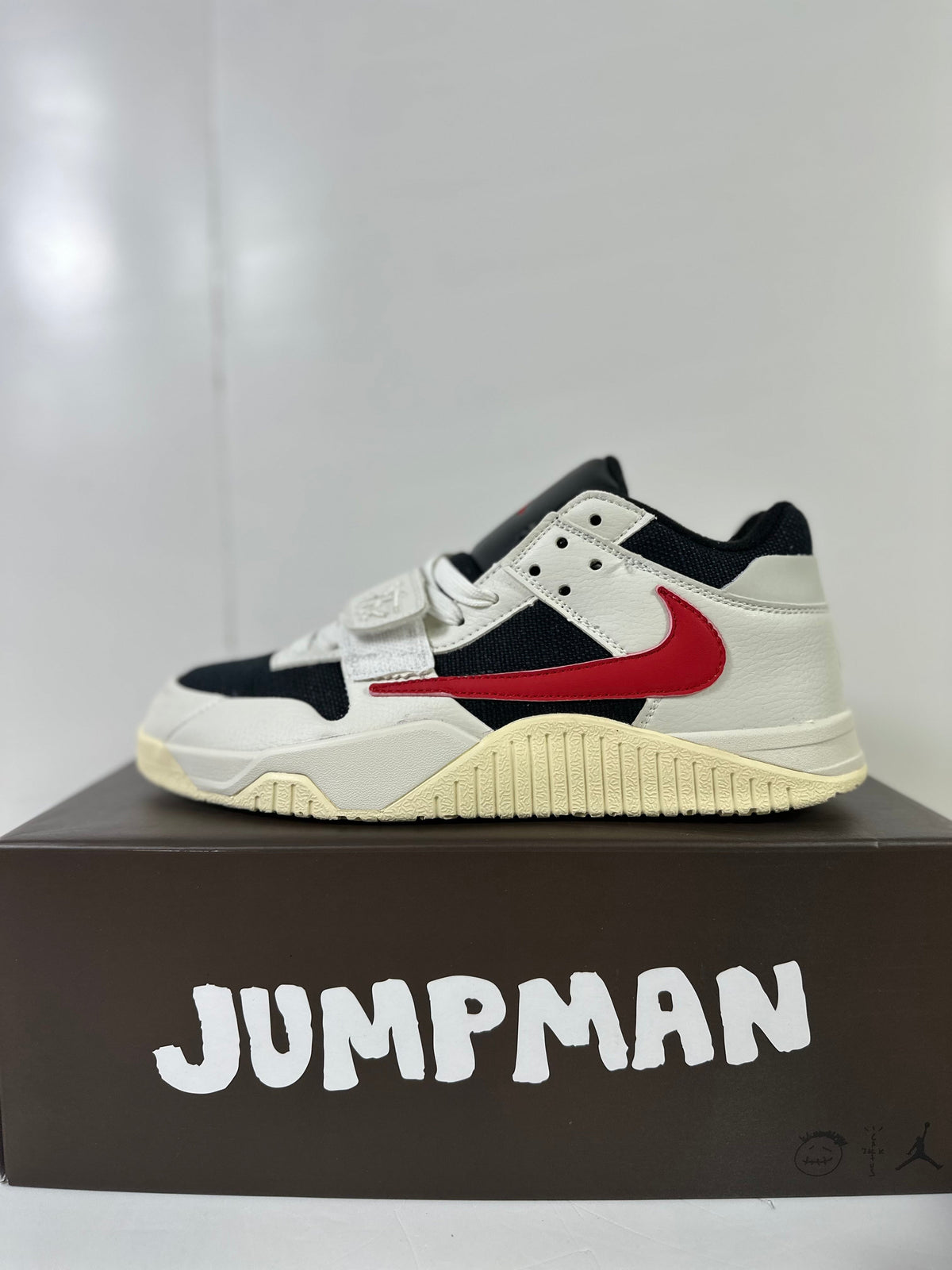 Jordan Jumpman Jack TR Sneakers in University Red FZ8117-101 - product image from the listing.