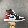 Black Toe Sneakers - Air Jordan 1 High 555088-184 - product image from the listing.