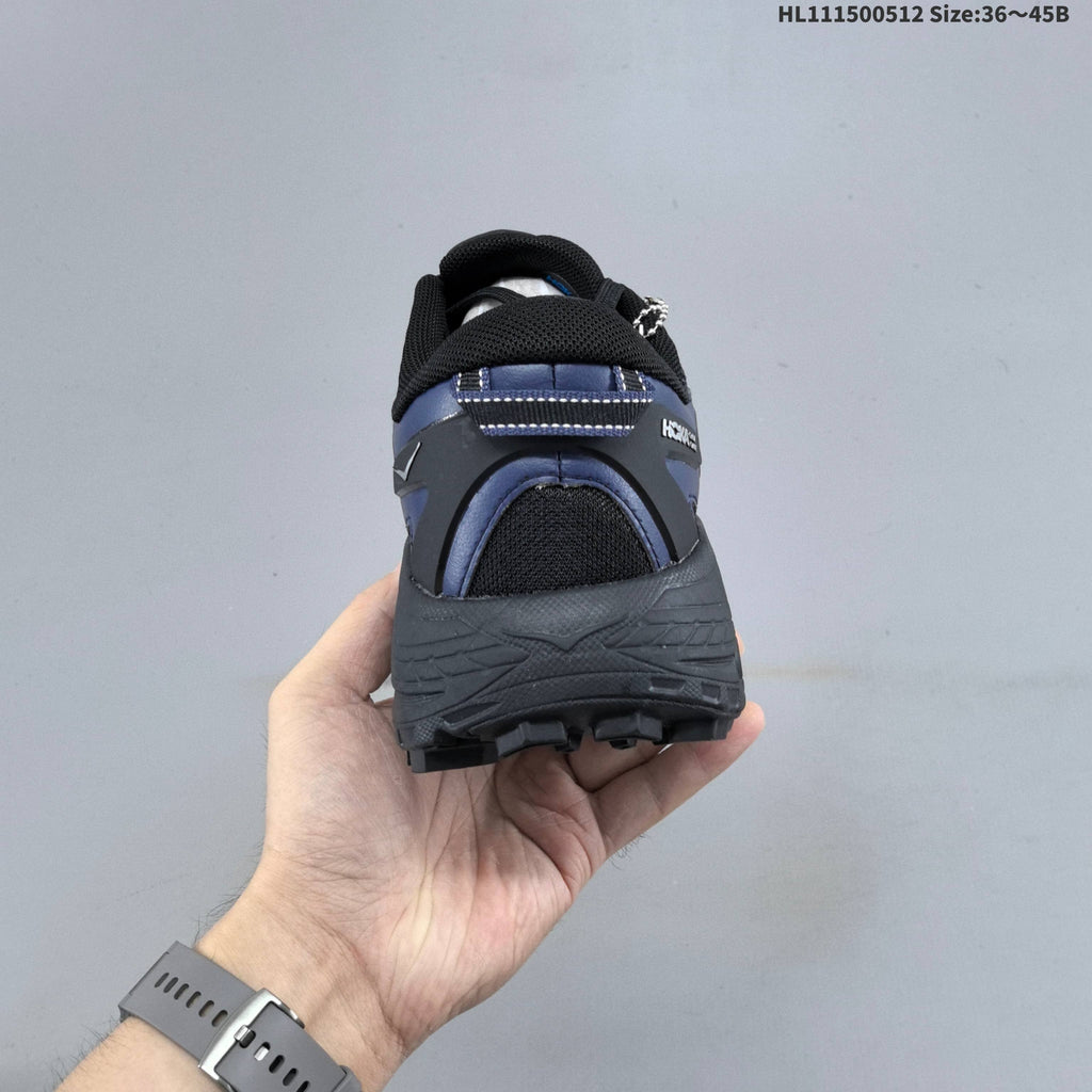HOKA Mafate Speed TS Low Trail Running Shoes, in Navy - product image from the listing.