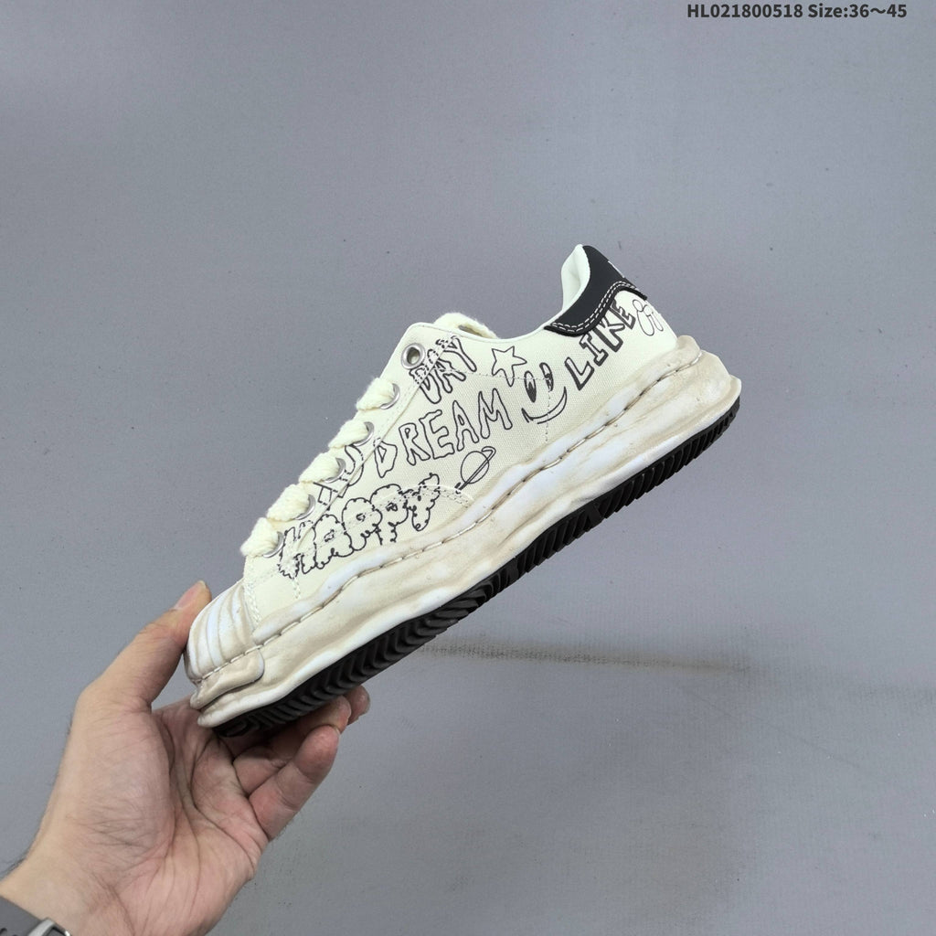 Maison Mihara Yasuhiro Blakey Low-Cut Sneakers, Graphic Print - product image from the listing.