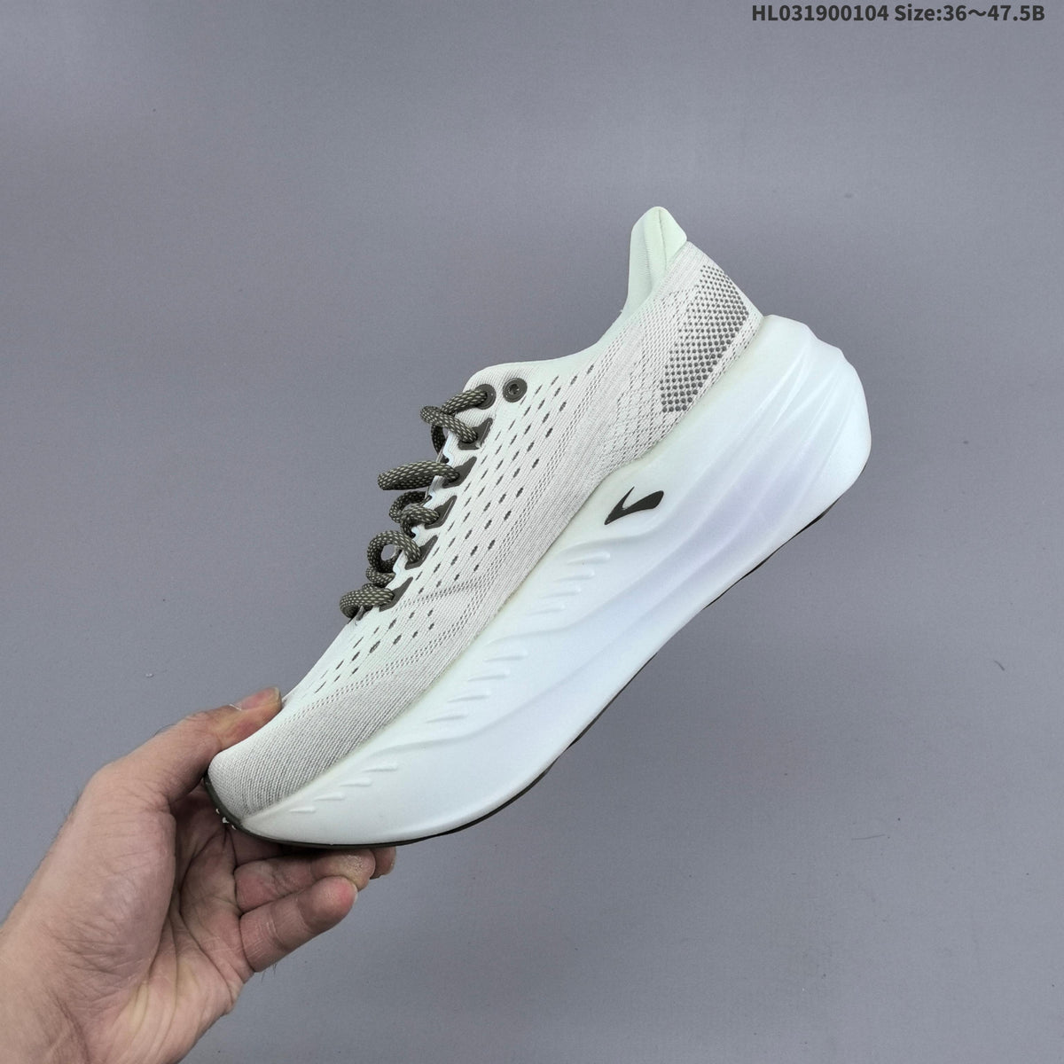 Brooks Glycerin Max Running Shoes, in White and Lime - product image from the listing.