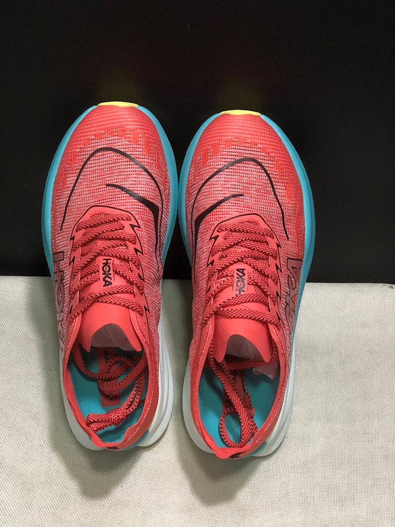 Coral HOKA Mach X 2 Running Shoes - product image from the listing.