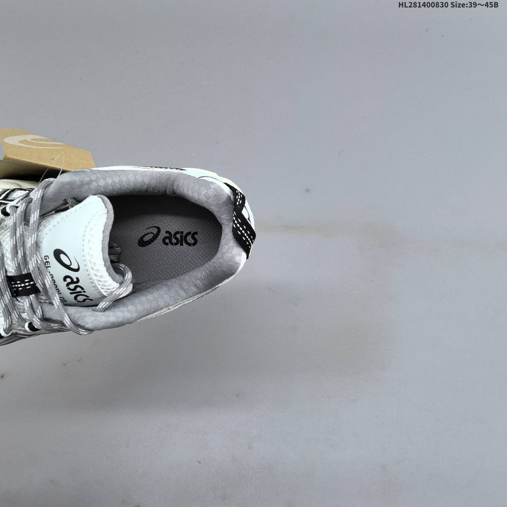 ASICS GEL-NANDI NR Running Sneakers in White Silver - product image from the listing.