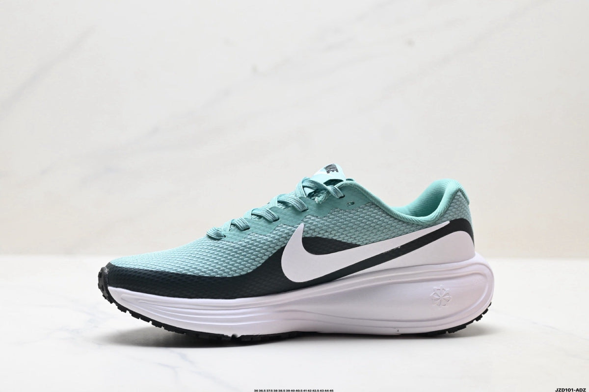 Nike Revolution 8 Running Shoes in Aqua, in Black and White - product image from the listing.