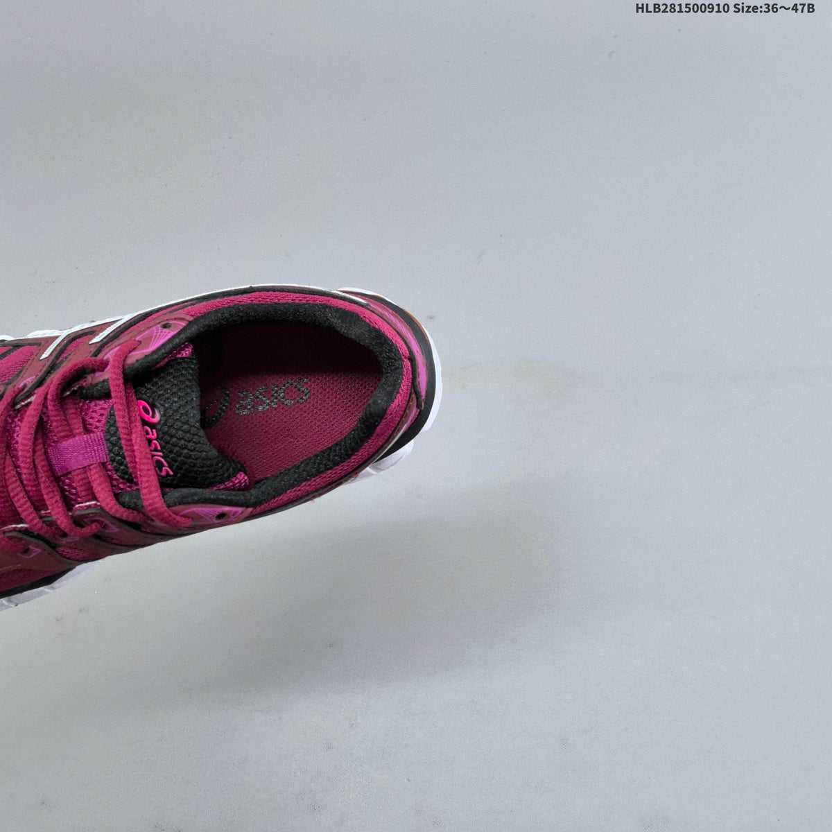 ASICS Gel-Nimbus 16 Running Sneakers in Burgundy Pink - product image from the listing.