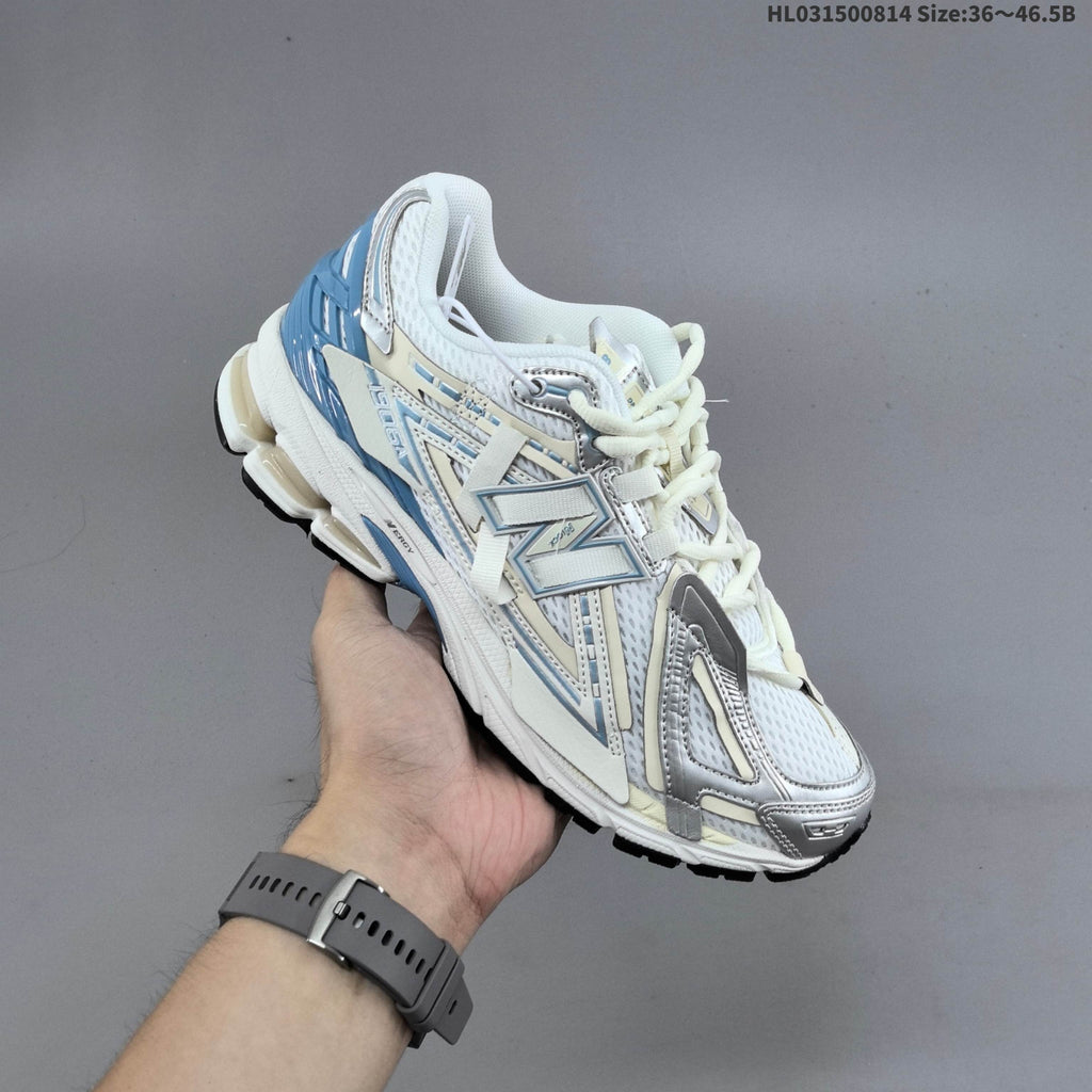 New Balance M1906R Sneakers in White, in Silver and Blue - product image from the listing.