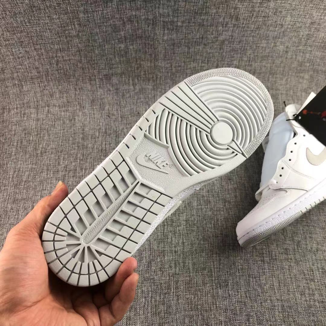 Air Jordan 1 High '85 Neutral Grey Sneakers BQ4422-100 - product image from the listing.