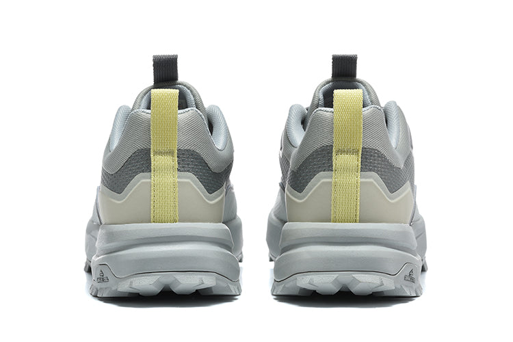The North Face Hiking Trainers, Gray with Yellow Accents - product image from the listing.