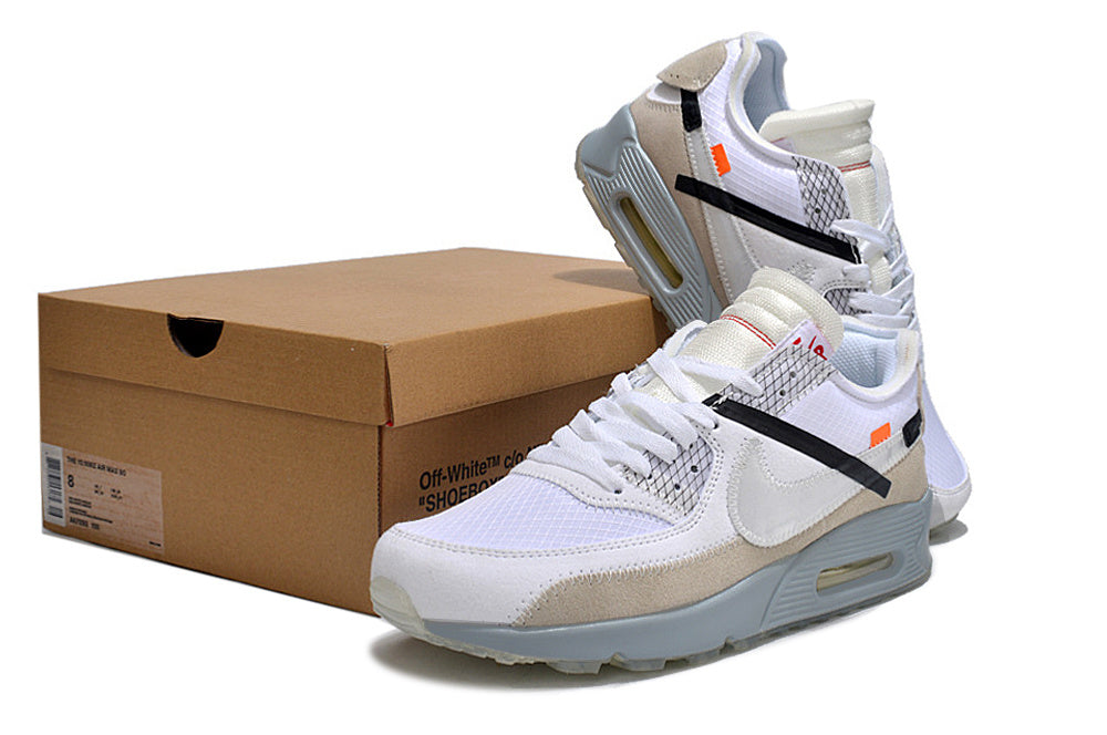 Nike Air Max 90 Sneakers in Off-White White Beige - product image from the listing.