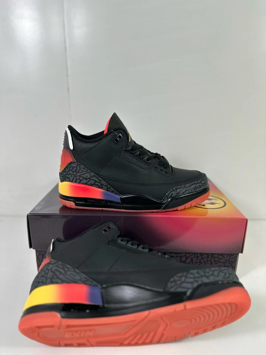 Air Jordan 3 Rio Sneakers Black FN0344-001 - product image from the listing.