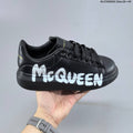 Alexander McQueen Oversized Graffiti Low-Cut Sneakers - product image from the listing.