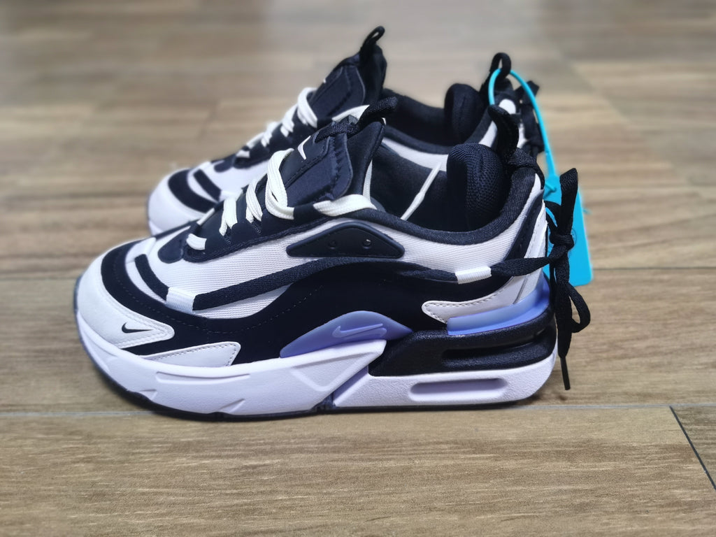 Nike Air Max Furyosa Sneakers in White Black - product image from the listing.