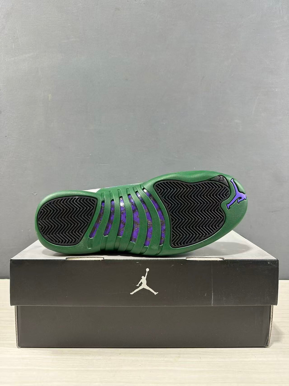 Air Jordan 12 Bucks White Green CT8013-103 Sneakers - product image from the listing.