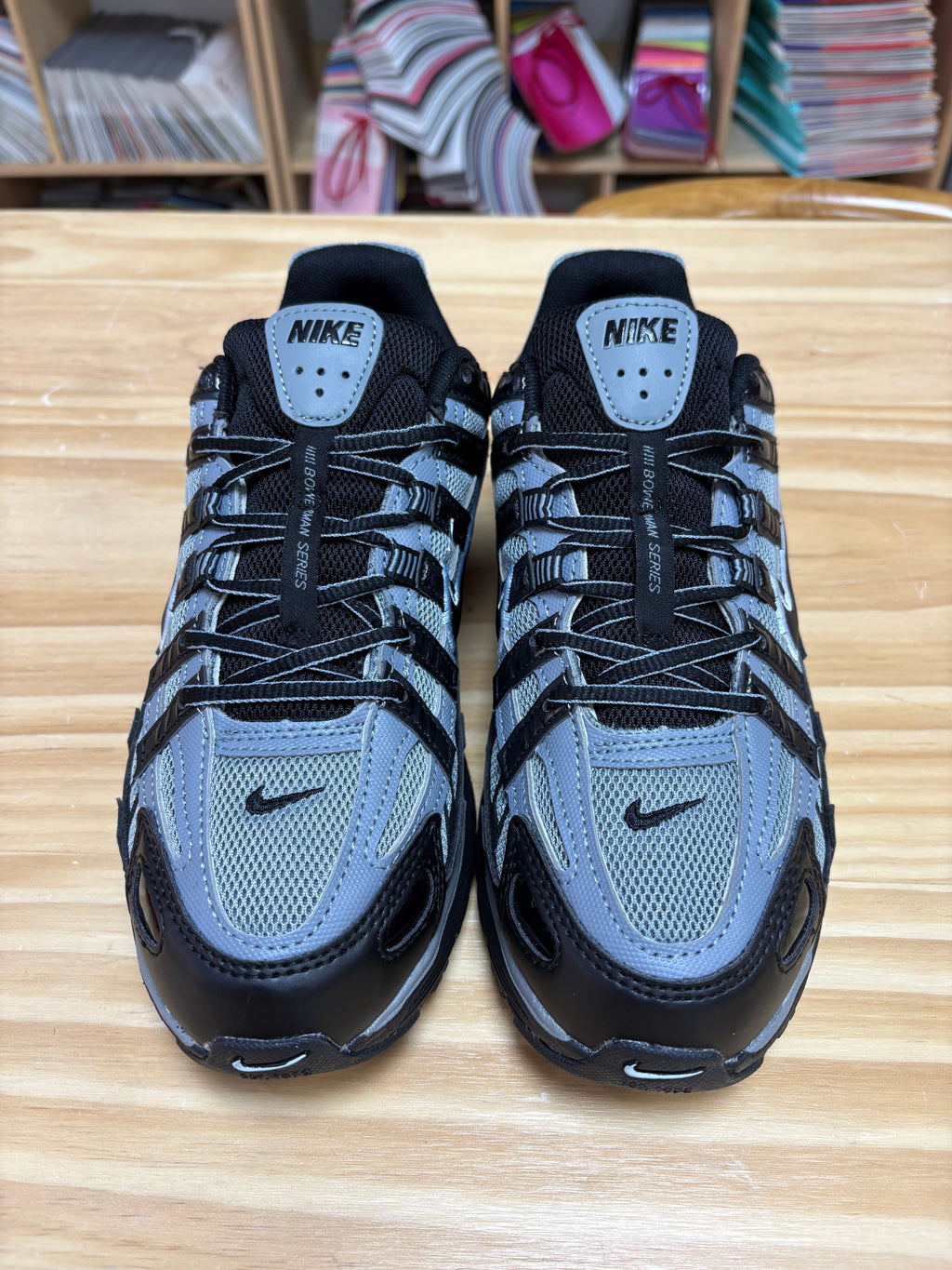 Nike P-6000 Sneakers in Black and Light Blue IF6199-003 - product image from the listing.