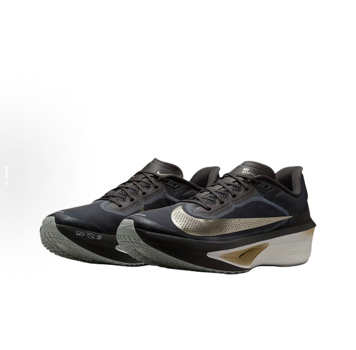 Nike Zoom Fly 6 Running Shoes in Black Gold - product image from the listing.