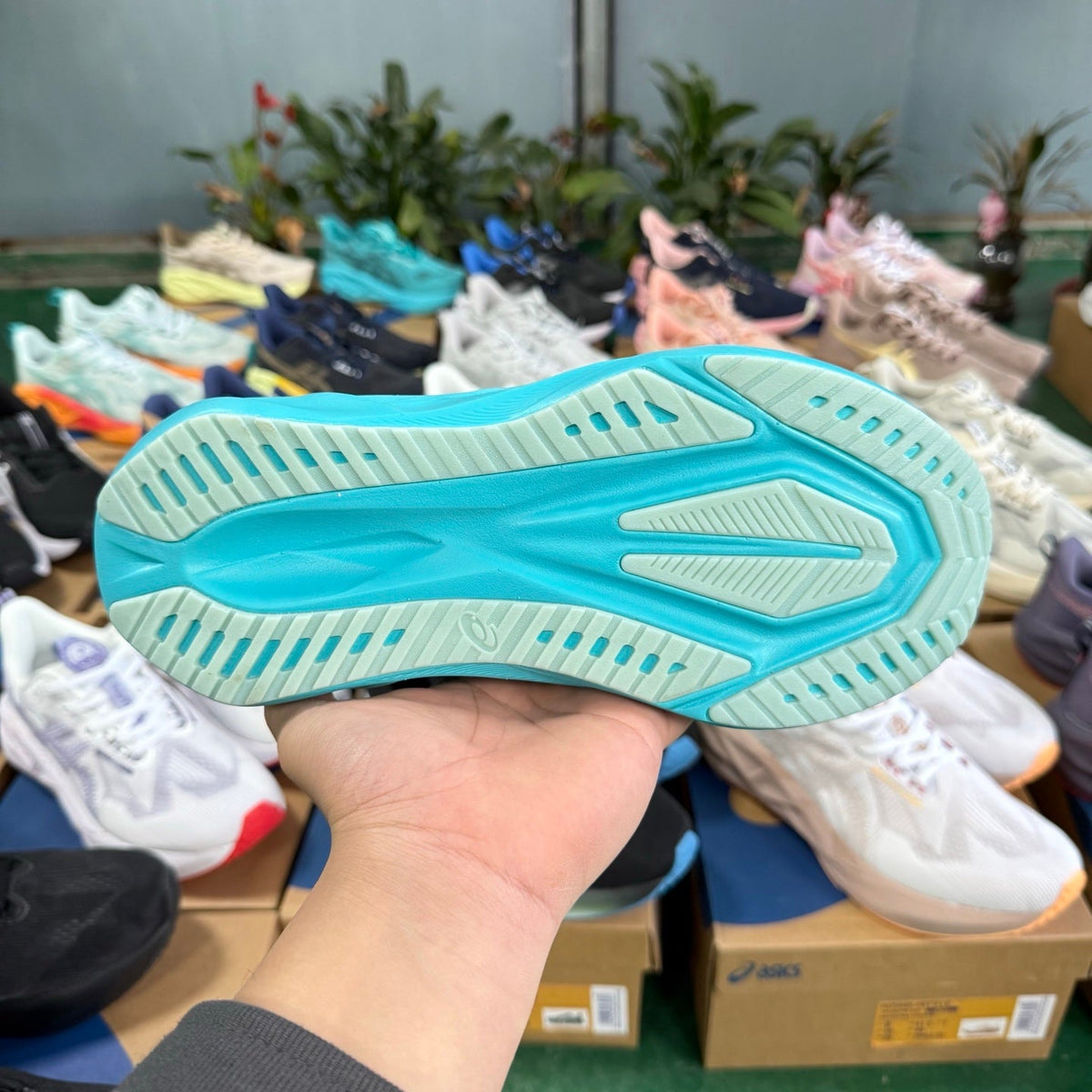 ASICS NOVABLAST 5 LE Running Shoes Lake in Blue - product image from the listing.