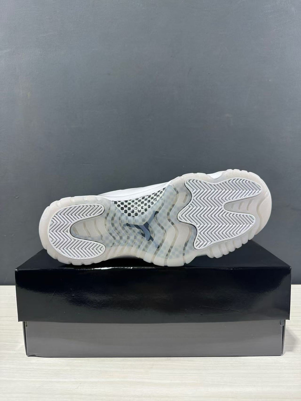 Air Jordan 11 Retro All-White High-Top Sneakers - product image from the listing.