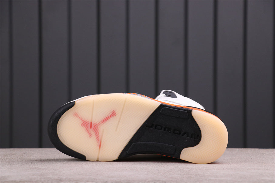 Air Jordan 5 Fire Red High-Top Sneakers DC1060-100 - product image from the listing.