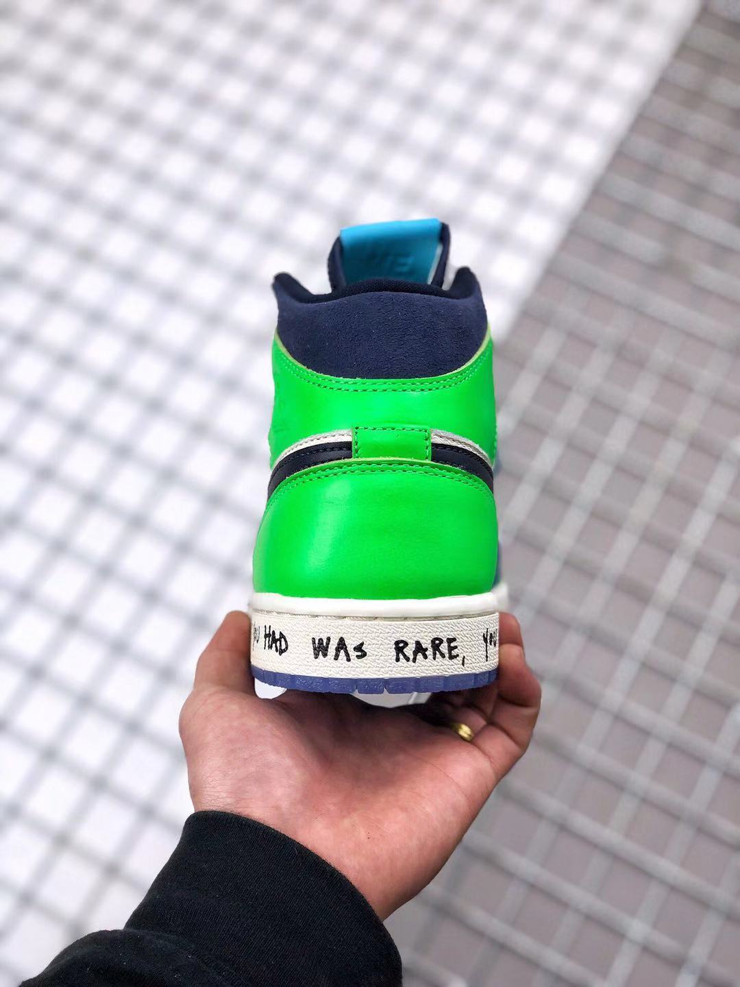 Melody Ehsani x Air Jordan 1 Mid Sneakers in Multicolor - product image from the listing.
