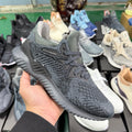 Dark Gray Green adidas AlphaBounce HPC Sneakers - product image from the listing.