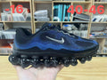 Black and Blue Nike Air Liquid Max Running Shoes - product image from the listing.