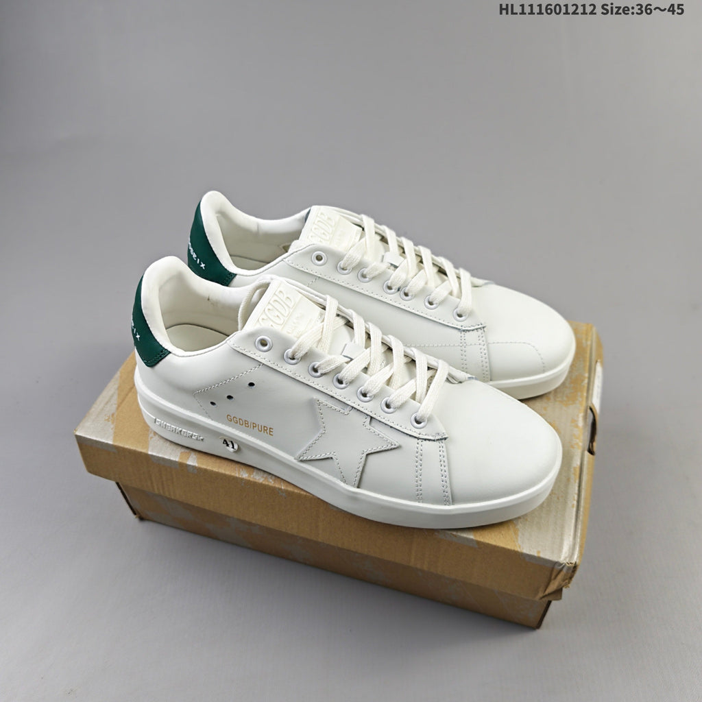 Golden Goose Purestar Low-Cut Sneakers with Star Detail - product image from the listing.