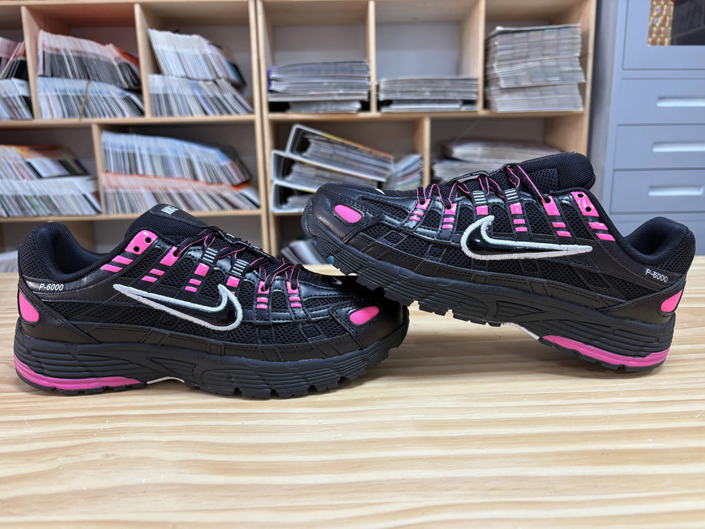 Nike P-6000 Sneakers in Black and Pink CD6404-600 - product image from the listing.