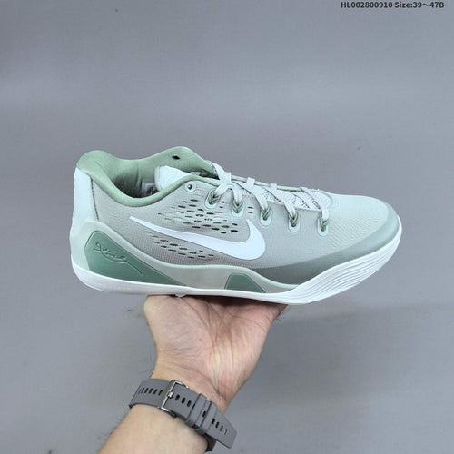 "Steam" Nike Kobe 9 Elite Low EM Basketball Shoes - product image from the listing.