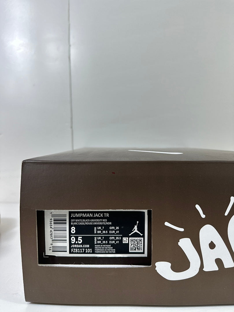 Jordan Jumpman Jack TR Sneakers in University Red FZ8117-101 - product image from the listing.