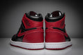 Black Red White Sneaker - Jordan 1 High - product image from the listing.