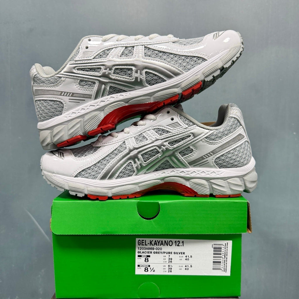 ASICS GEL-KAYANO 12.1 Running Shoes in Grey 1203A869-020 - product image from the listing.