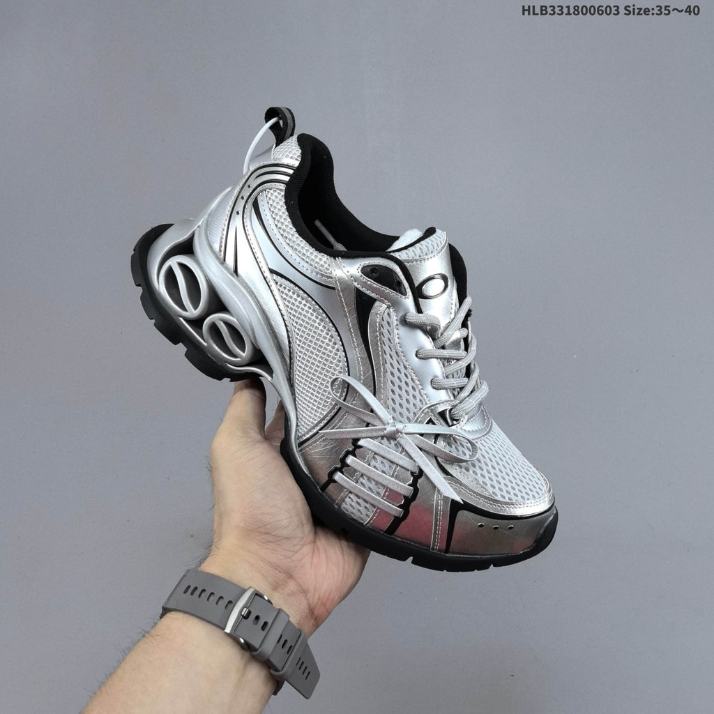 GG-CC Silver Bow Platform Trainers G26U4372F - product image from the listing.