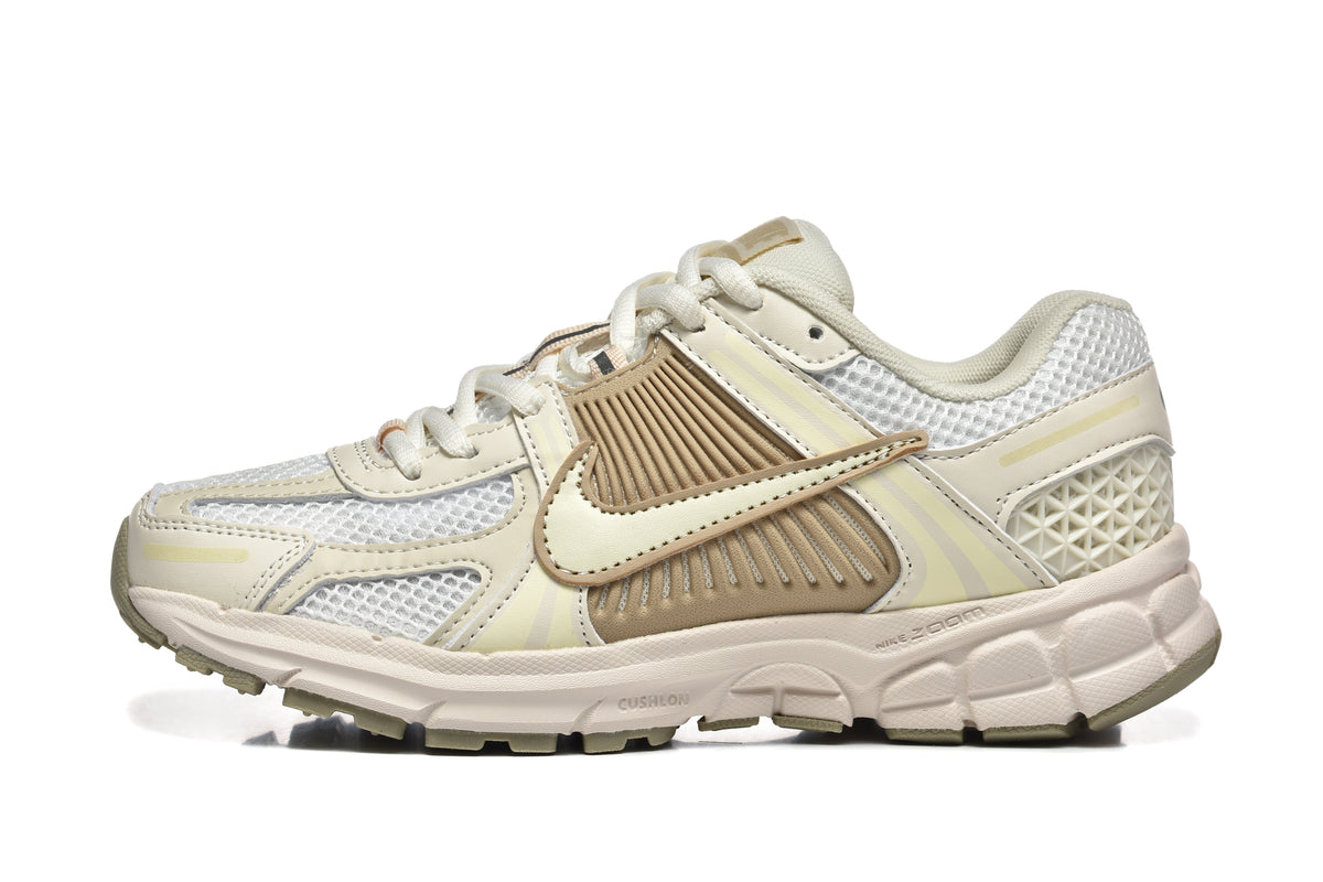 Sail and Tan Nike Zoom Vomero 5 Sneakers - product image from the listing.