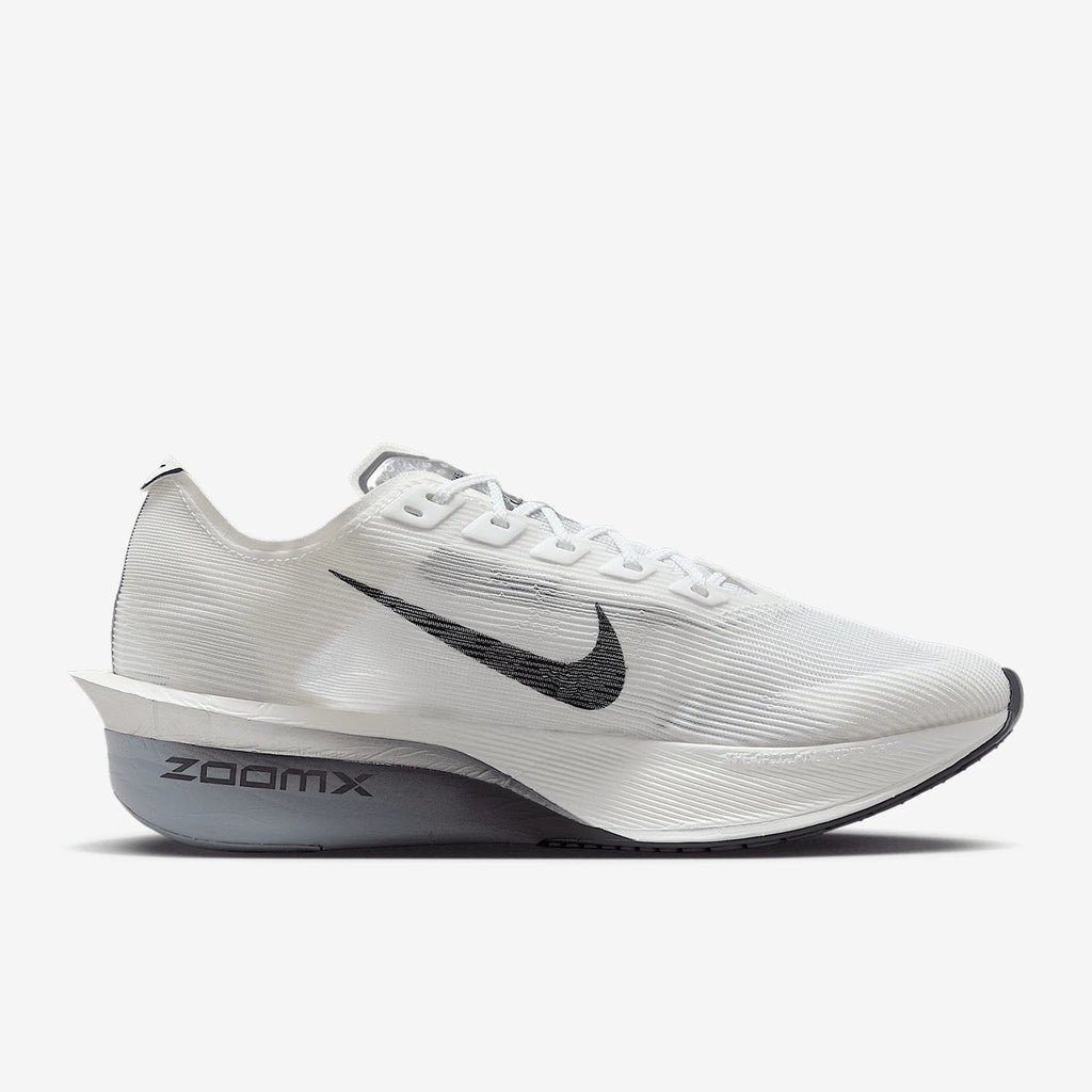 Nike Vaporfly Next 4% Road Racing Shoes in White Grey HF6414-100 - product image from the listing.