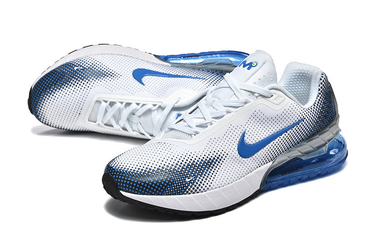 Nike Air Max 270 Sneakers in White and Blue - product image from the listing.