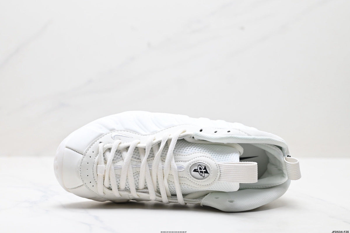 Nike Air Foamposite One Penny High-Top Sneakers in White - product image from the listing.