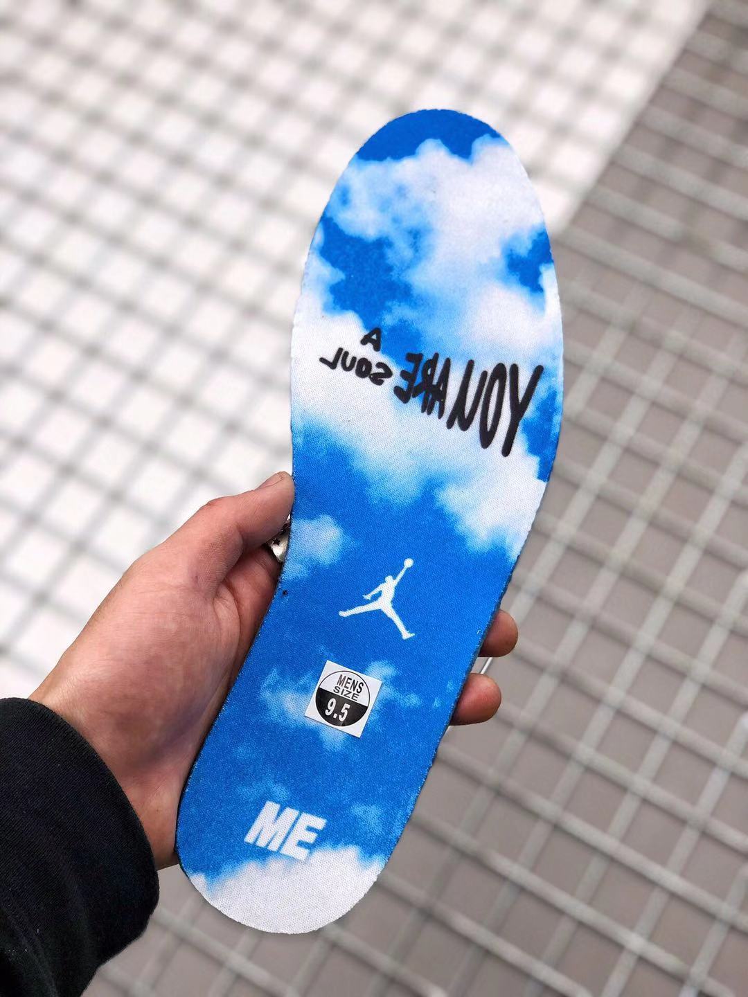 Melody Ehsani x Air Jordan 1 Mid Sneakers in Multicolor - product image from the listing.