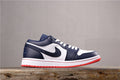 Midnight Navy White 553558-481 Sneakers - Air Jordan 1 Low - product image from the listing.